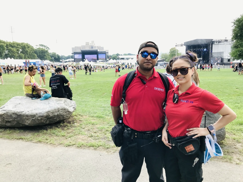 In a heartbeat, ParaDocs switched from event staffers to front-line warriors